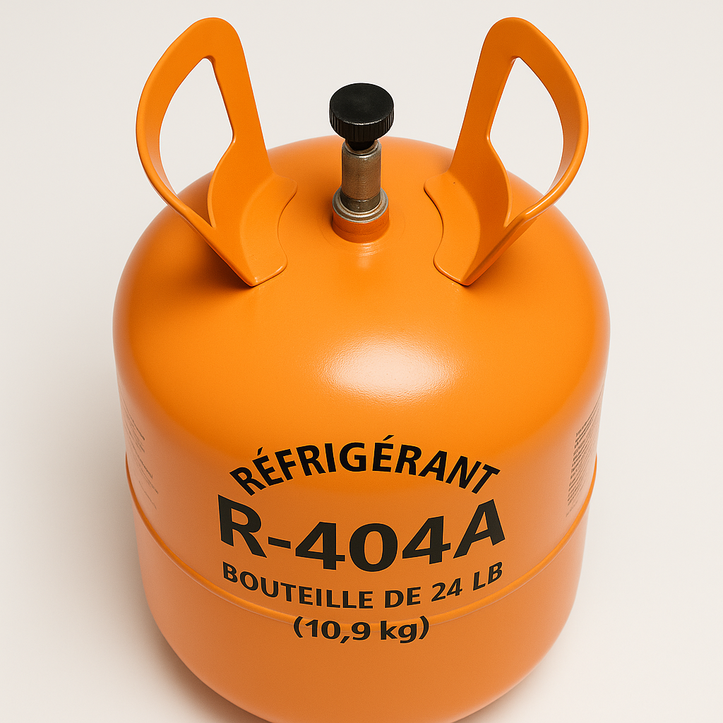 R-404A Réfrigérant - Bouteille de 24 lb (10,9 kg)